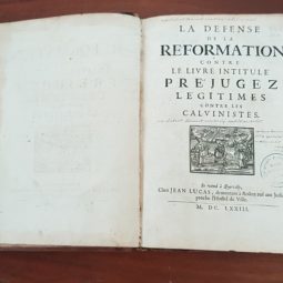 Réformation, protestantisme, Jansénisme, synode, Suisse, Jean Claude